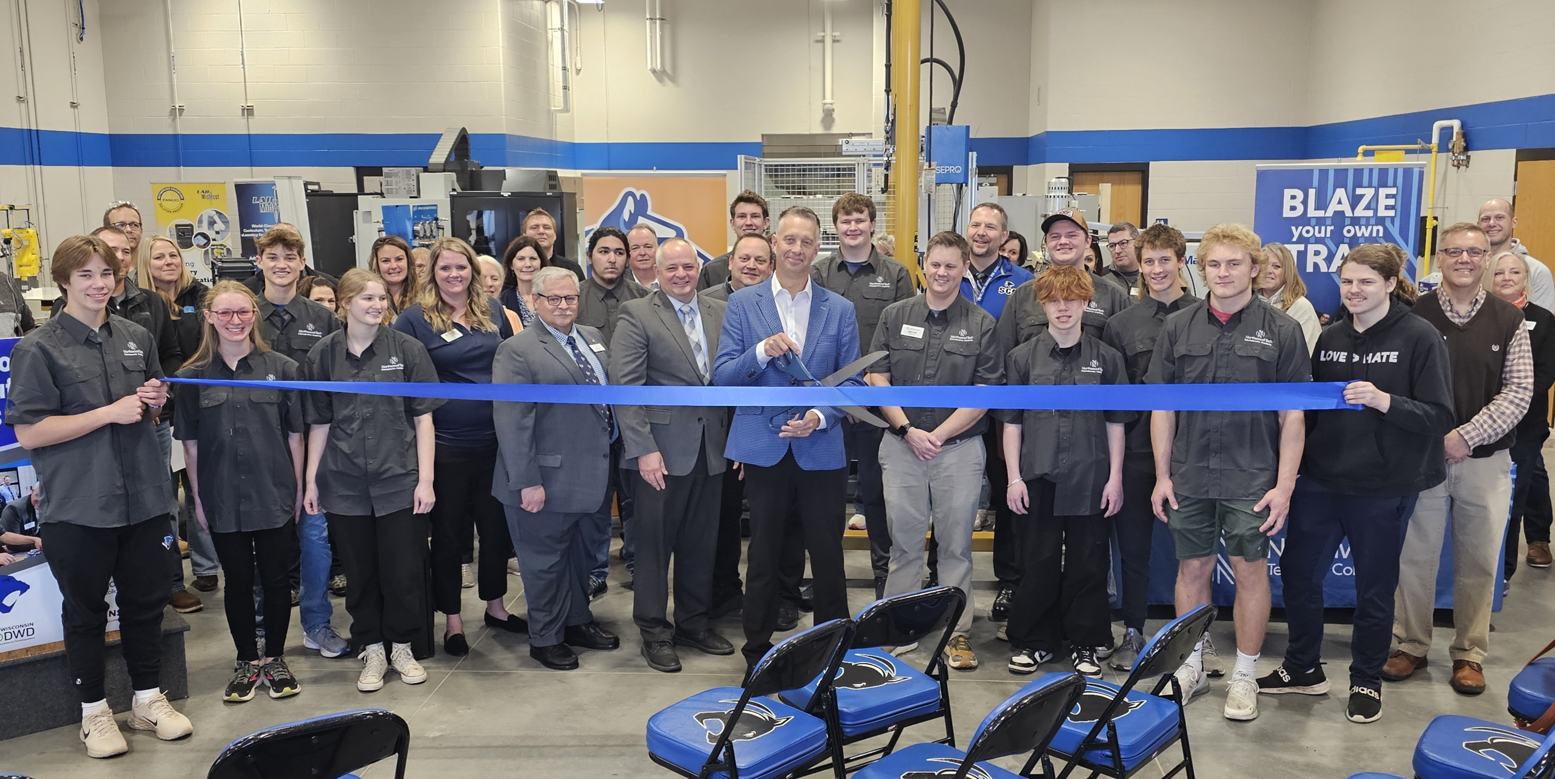 Ribbon Cutting for St. Croix Manufacturing Skills Center