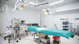 Inside an operating room