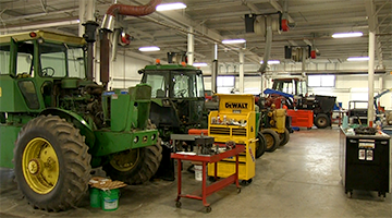 WITC's Agricultural Power and Equipment lab
